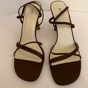 Nordstrom BP Satin Strappy Heel Size 11